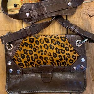 leather crossbody ORAN